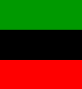 The Black Nationalist Flag